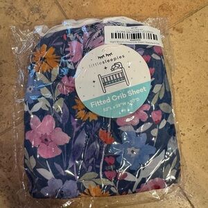 Little Sleepies Night blooms fitted crib sheet